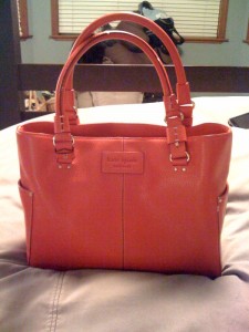 My new Kate Spade bag!
