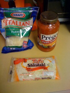 Spaghetti Ingredients = 3!