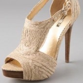 Report Signature Lucie 2 Platform Raffia Sandals